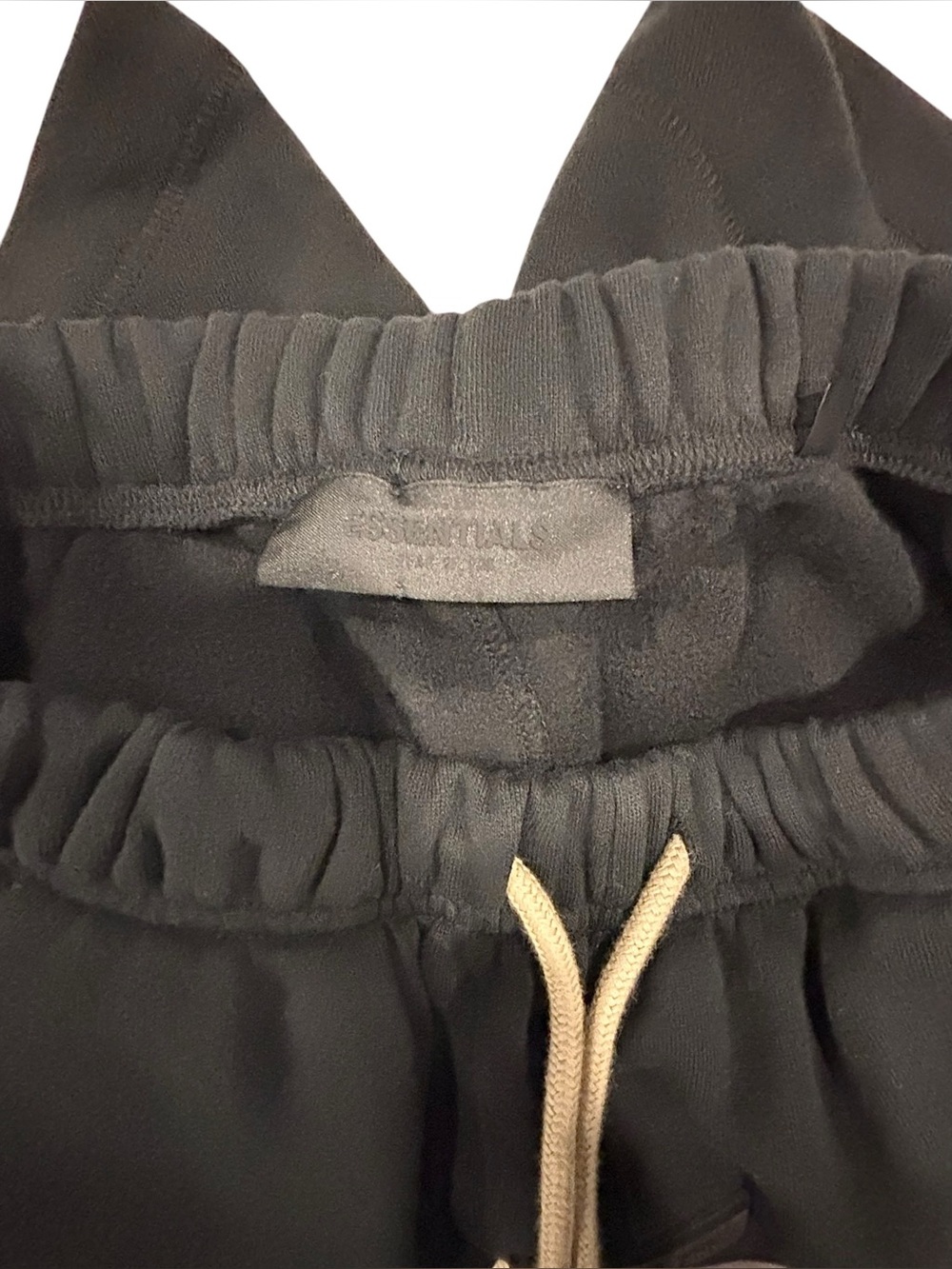 Fear of God Essentials Shorts Mens Black Cotton Athleisure XS Sweatshorts - Picture 3 of 8